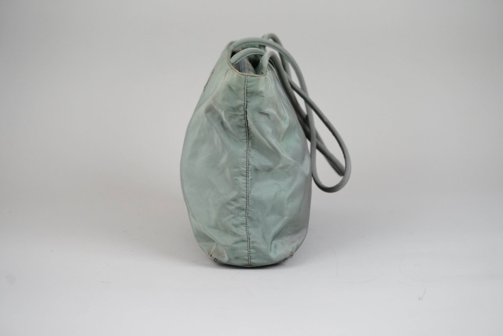PRADA POCONO TOTE BAG NYLON GREEN - 4