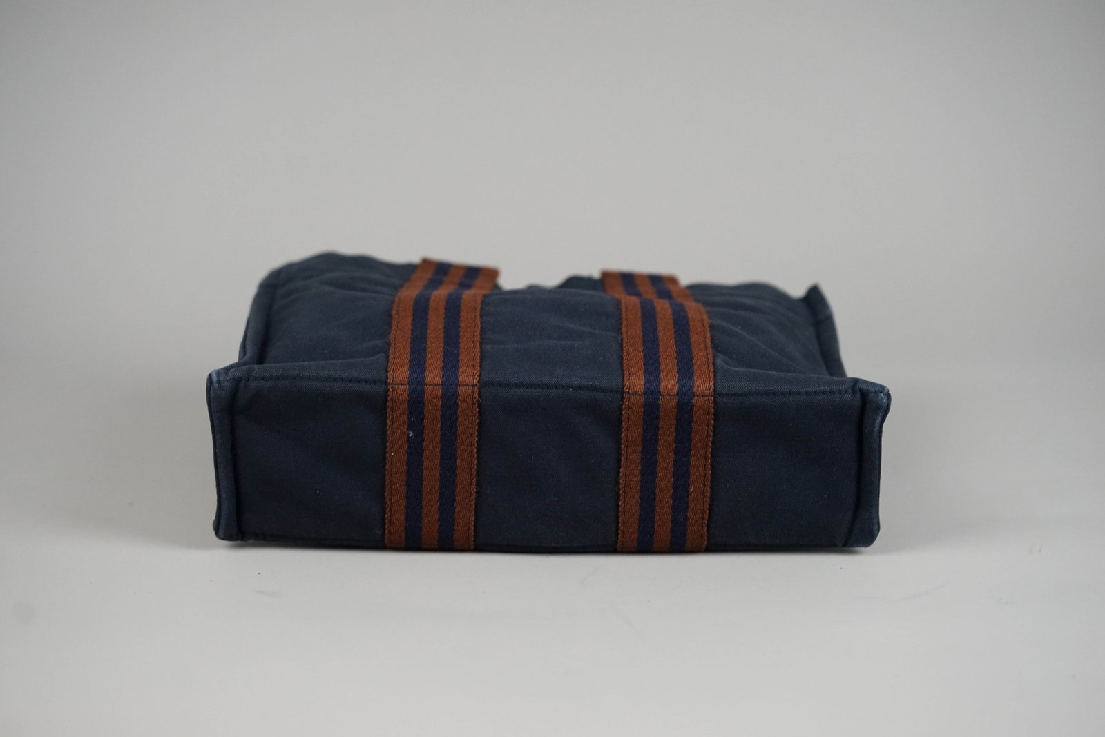 HERMES PM HANDBAG CANVAS TWO-TONE - 9