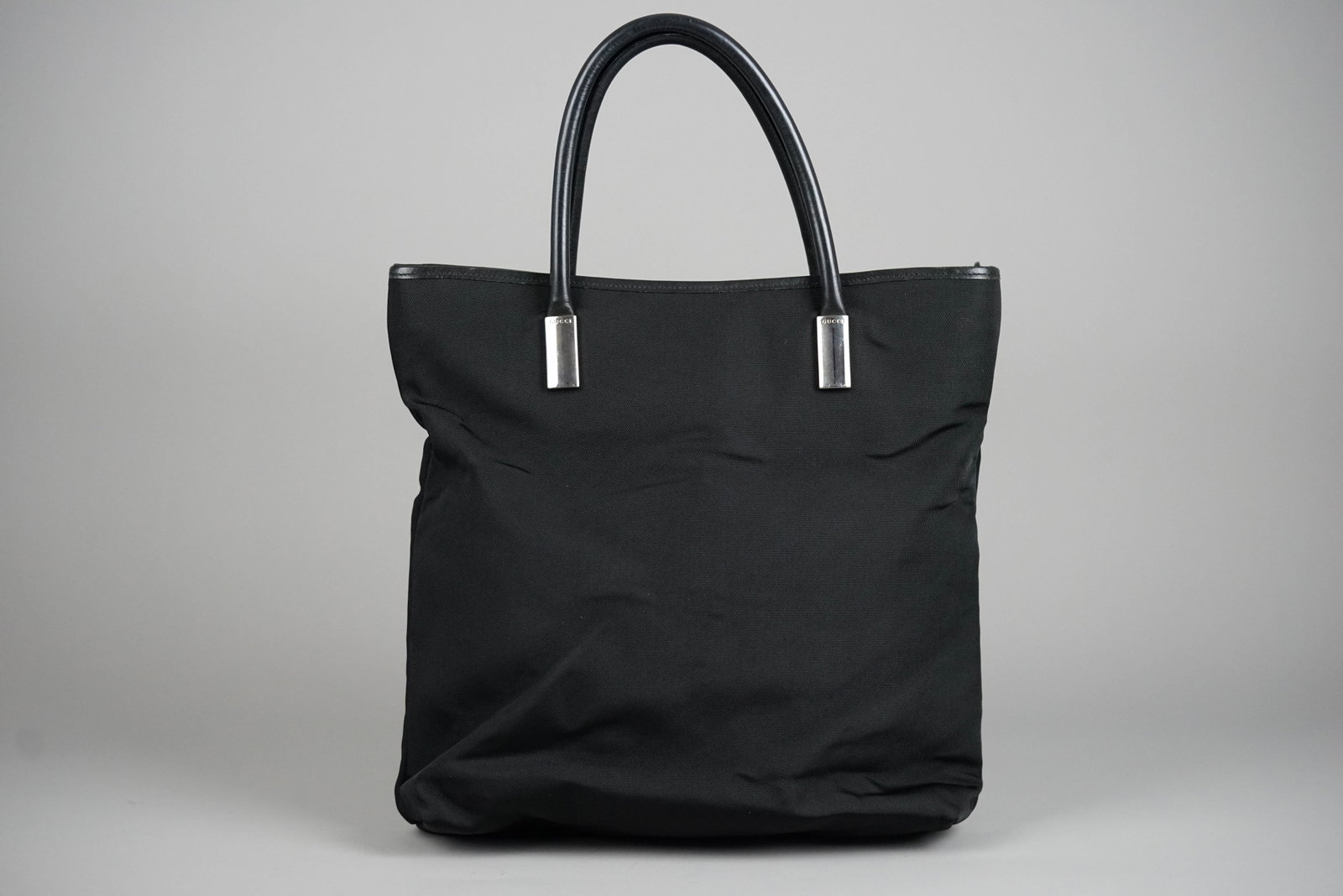 GUCCI HANDBAG CANVAS 0458 BLACK - 4