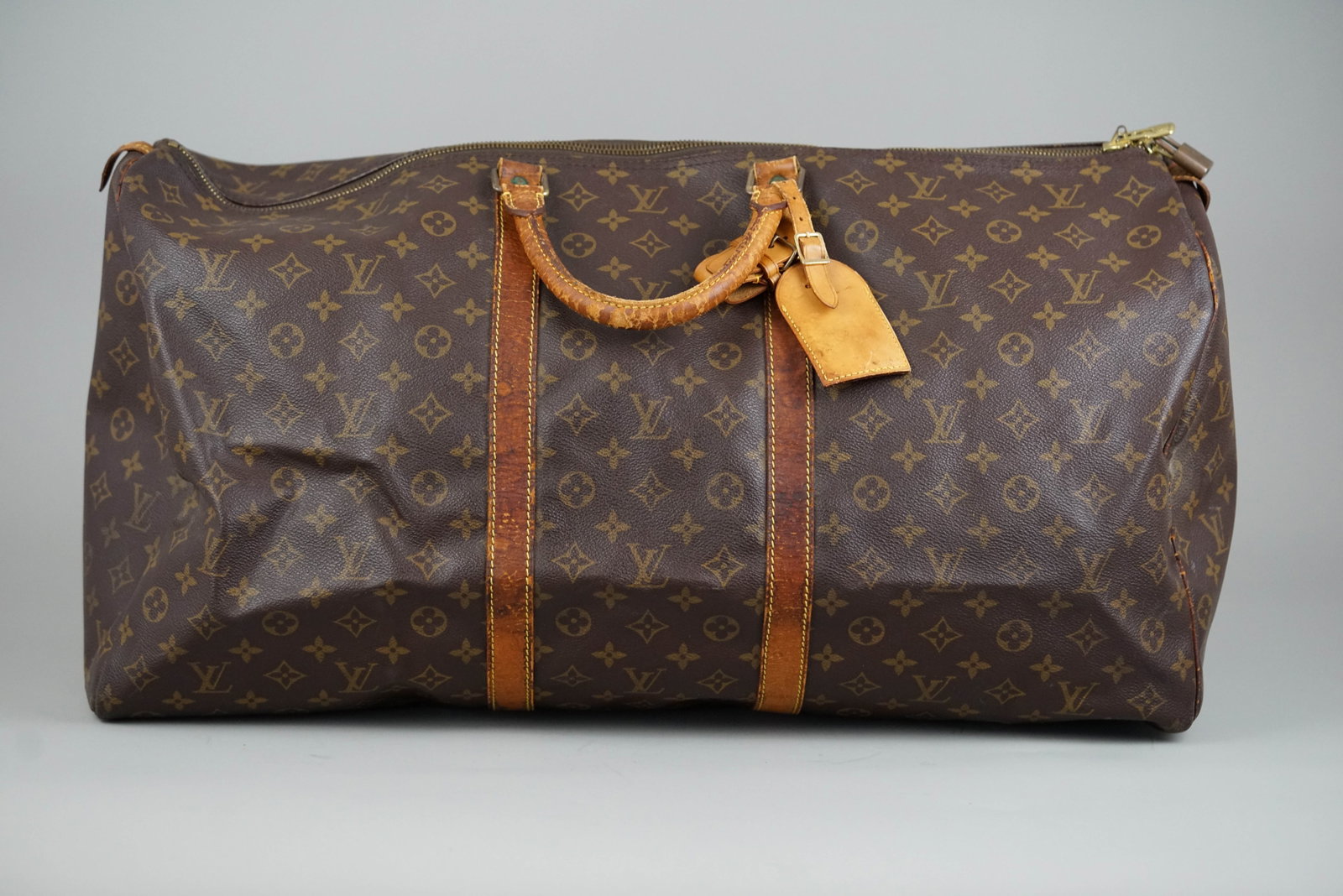 LOUIS VUITTON MONOGRAM KEEPALL 60 BOSTON BAG M41422 SP1904 - 5