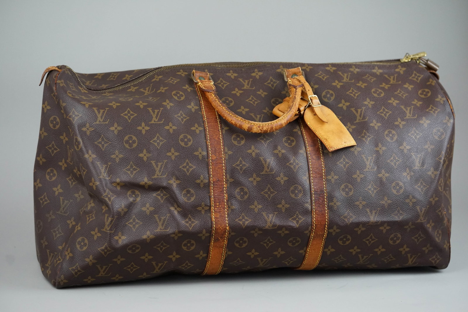 LOUIS VUITTON MONOGRAM KEEPALL 60 BOSTON BAG M41422 SP1904 - 6