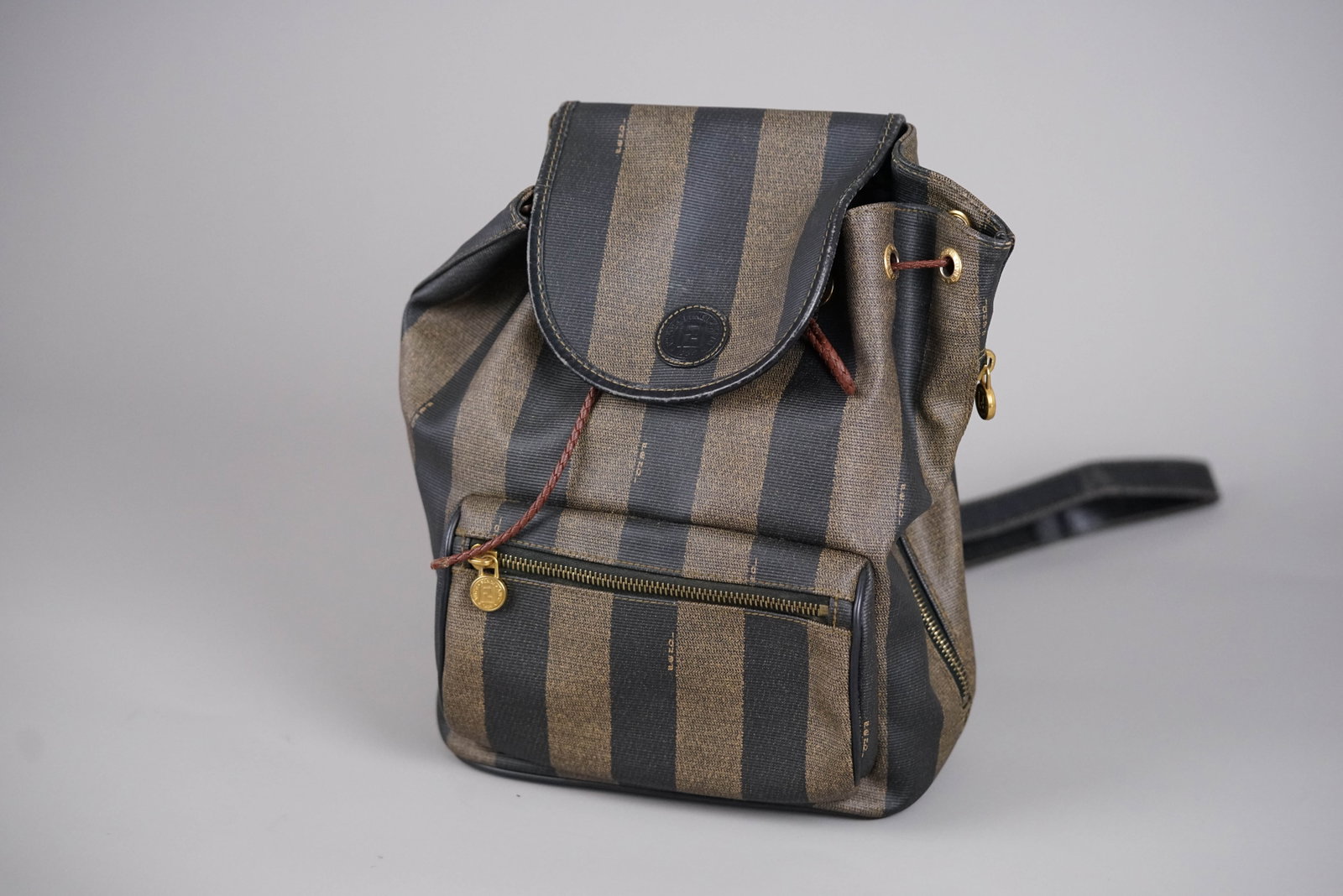FENDI PECAN BACKPACK TWO TONE - 5