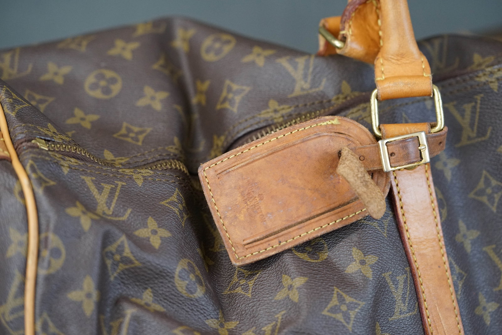 LOUIS VUITTON MONOGRAM 60 KEEPALL BOSTON BAG HOLDALL M41422 SD821 - 12