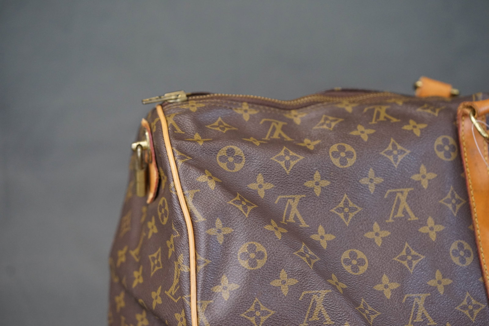 LOUIS VUITTON MONOGRAM 60 KEEPALL BOSTON BAG HOLDALL M41422 SD821 - 2