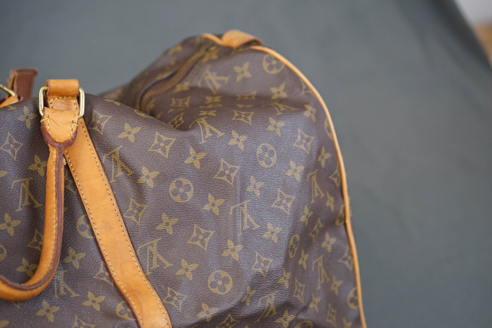 LOUIS VUITTON MONOGRAM 60 KEEPALL BOSTON BAG HOLDALL M41422 SD821 - 4