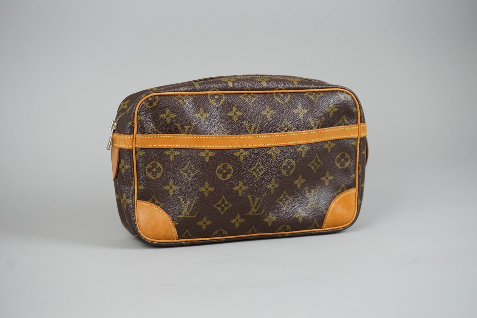 LOUIS VUITTON MONOGRAM COMPIEGNE 28 CLUTCH BAG SECOND BAG M51845 843 CONDITION RANK: BC - 2