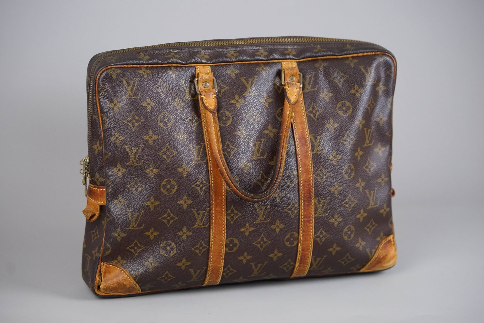 LOUIS VUITTON MONOGRAM PORTE CLEMENT VOYAGE BRIEFCASE M53361 VI0984 - 2
