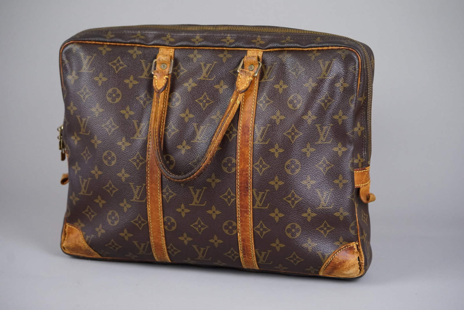 LOUIS VUITTON MONOGRAM PORTE CLEMENT VOYAGE BRIEFCASE M53361 VI0984 - 3