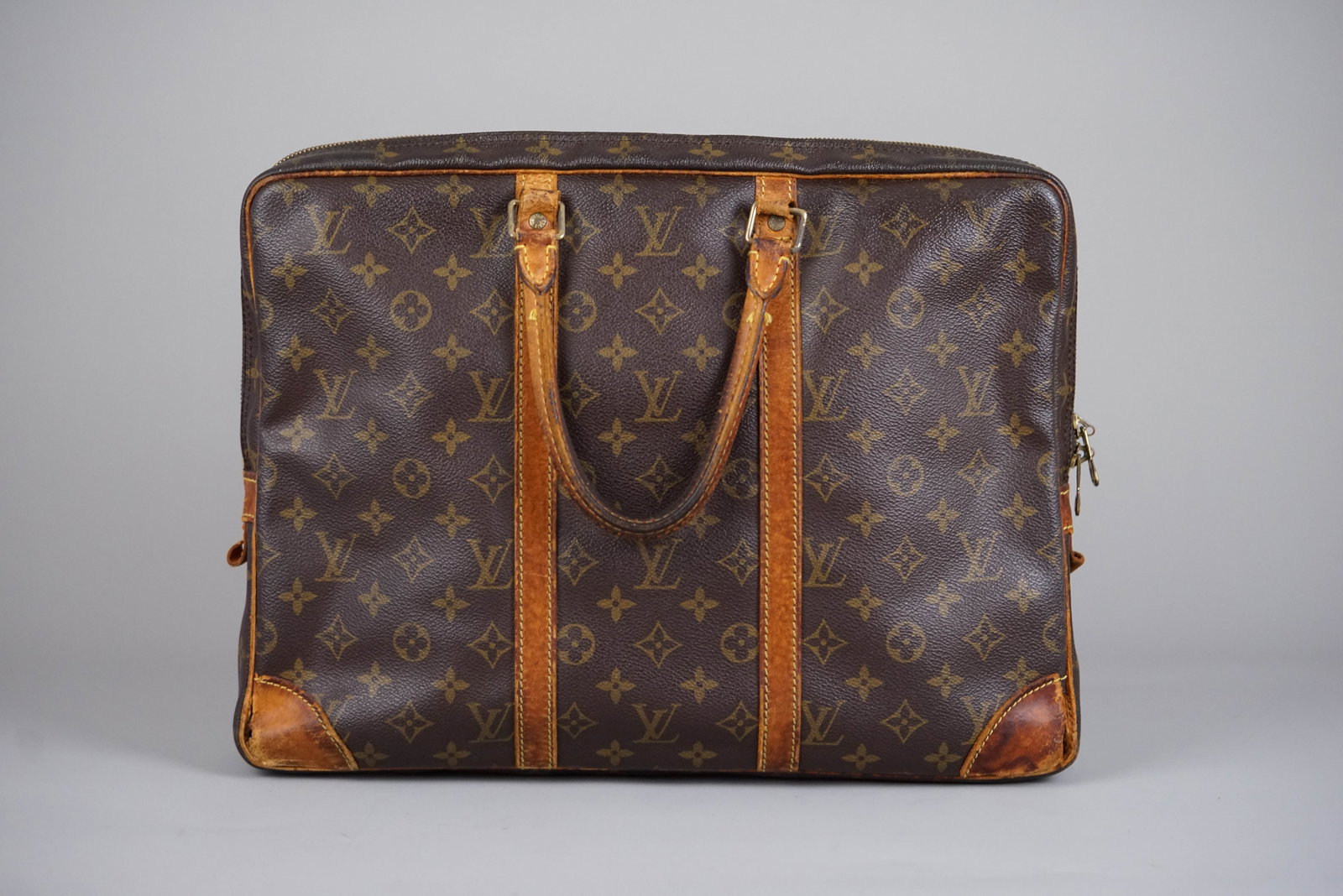 LOUIS VUITTON MONOGRAM PORTE CLEMENT VOYAGE BRIEFCASE M53361 VI0984 - 7