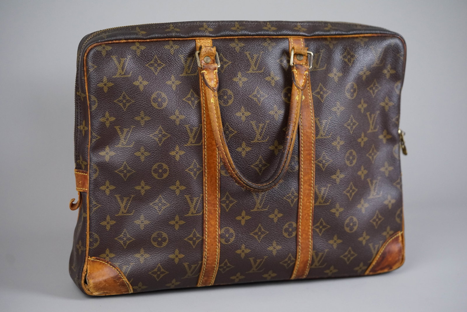 LOUIS VUITTON MONOGRAM PORTE CLEMENT VOYAGE BRIEFCASE M53361 VI0984 - 8