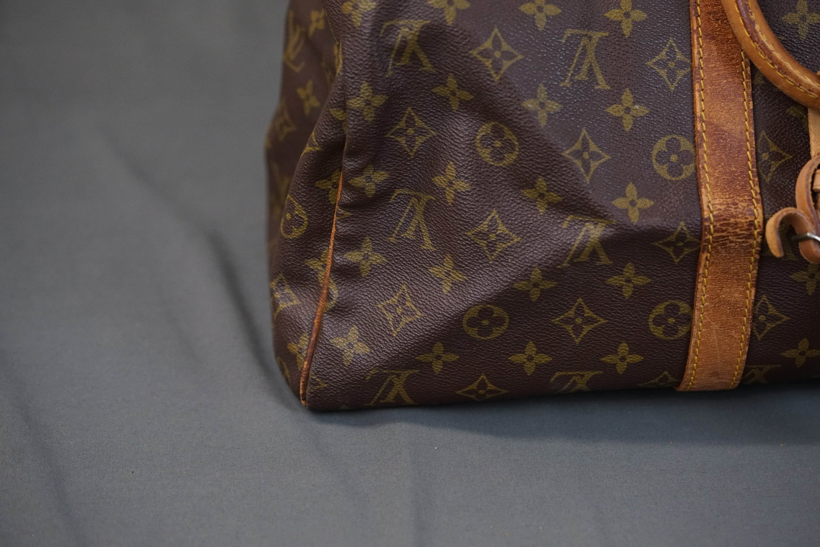 LOUIS VUITTON MONOGRAM 60 KEEPALL BOSTON BAG M41422 VI864 - 3