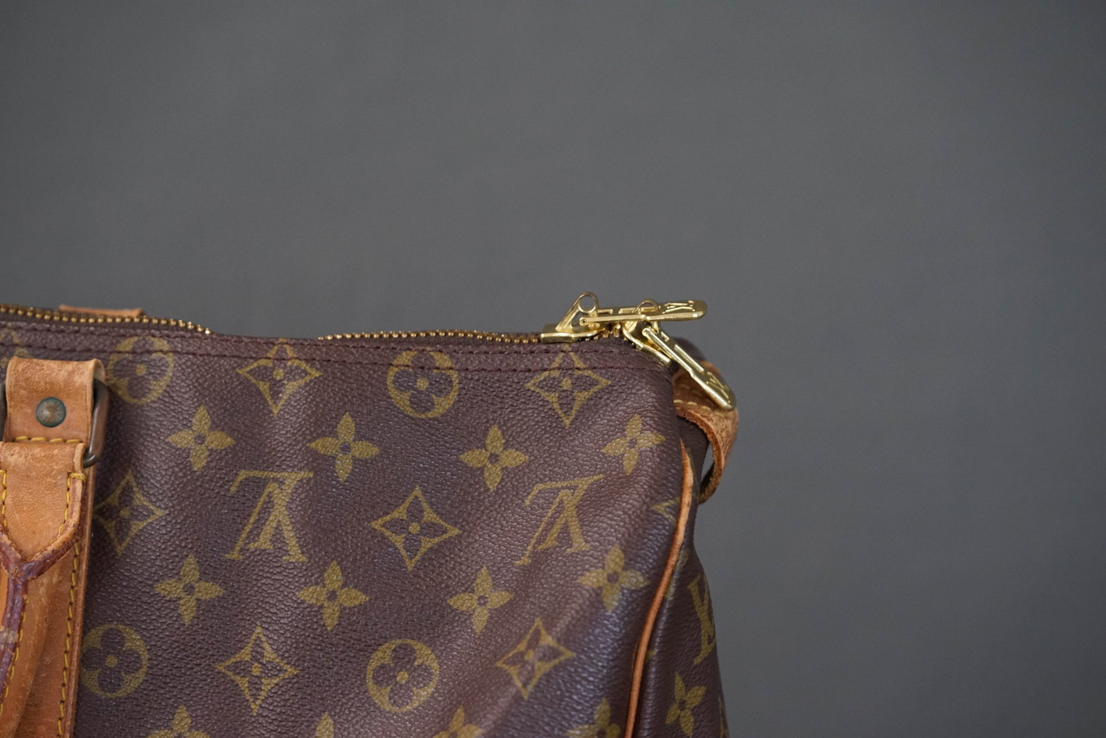 LOUIS VUITTON MONOGRAM 60 KEEPALL BOSTON BAG M41422 VI864 - 6