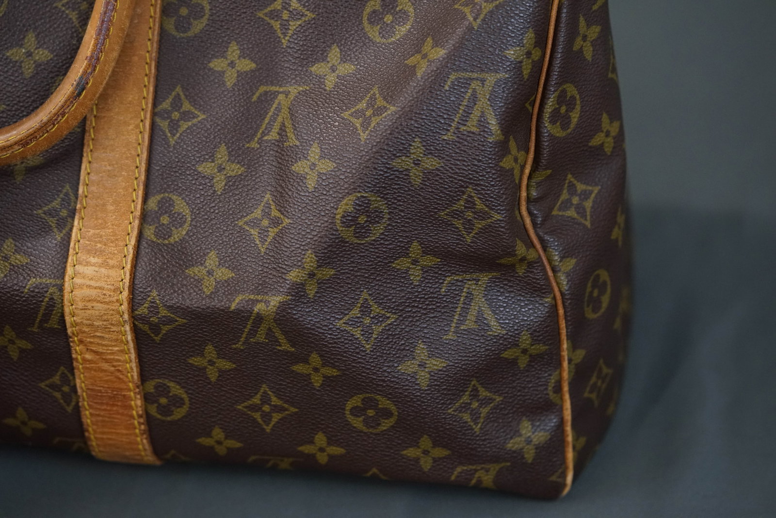 LOUIS VUITTON MONOGRAM 60 KEEPALL BOSTON BAG M41422 VI864 - 7