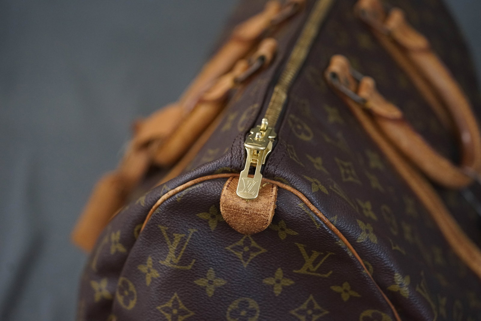 LOUIS VUITTON MONOGRAM 60 KEEPALL BOSTON BAG M41422 VI864 - 9