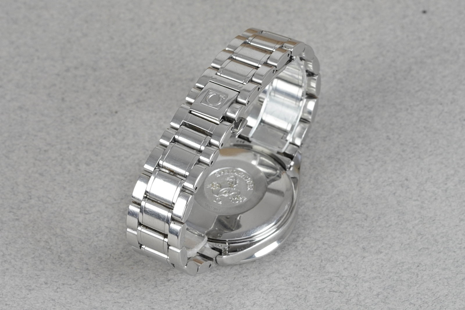 OMEGA SPEEDMASTER AUTOMATIC DATE W/ BOX & GUARANTEE CARD REF. 3513.50 CIRCA 2003 - 4