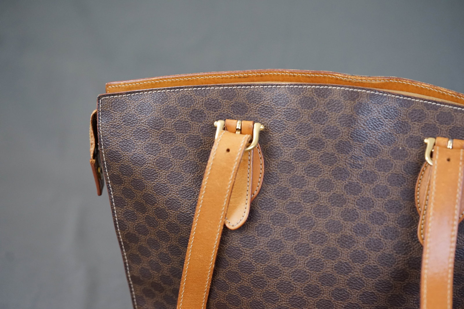 CELINE MACADAM SHOULDER BAG - 9