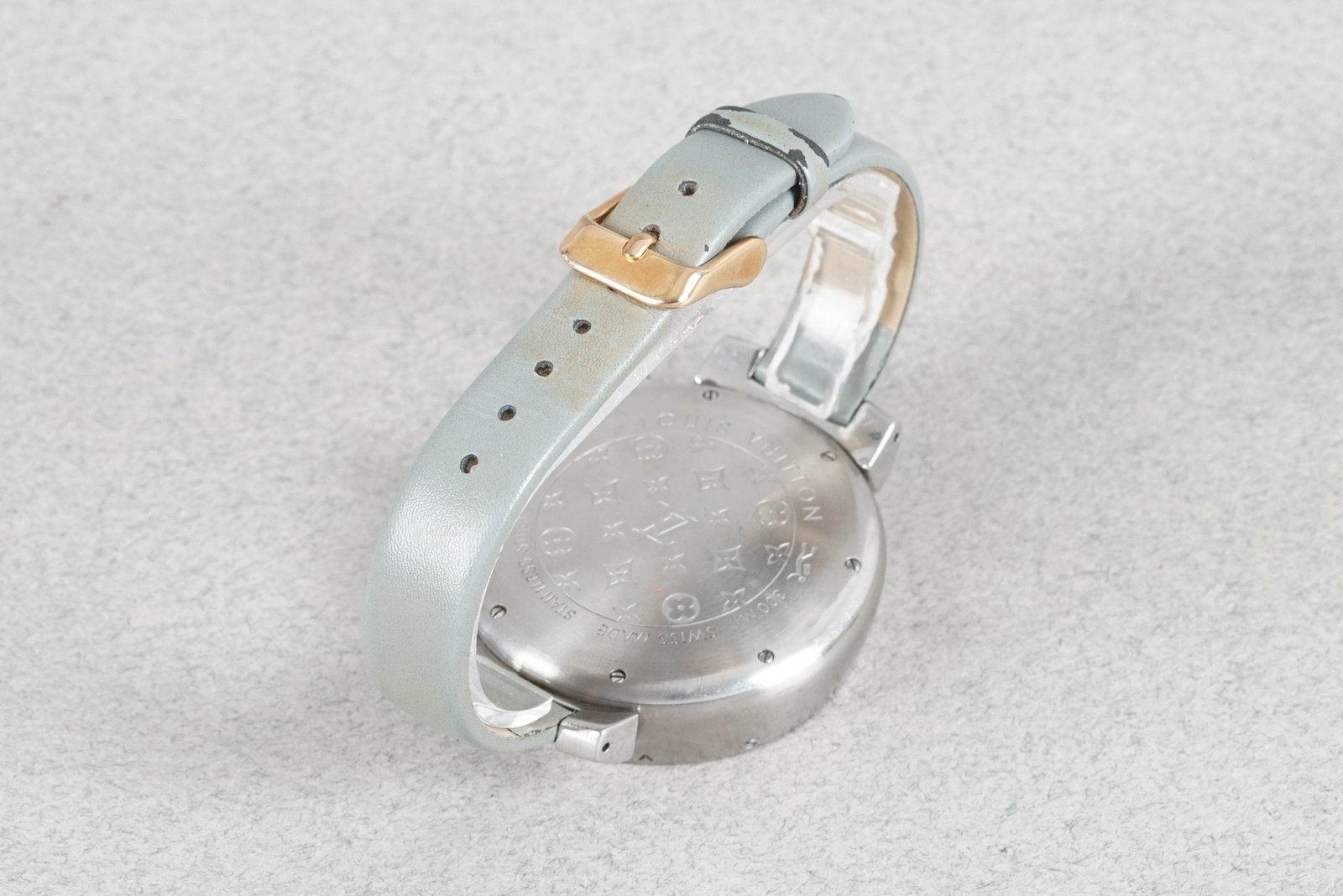 LOUIS VUITTON TAMBOUR DIVING AUTOMATIC WRISTWATCH REF. Q103M - 3