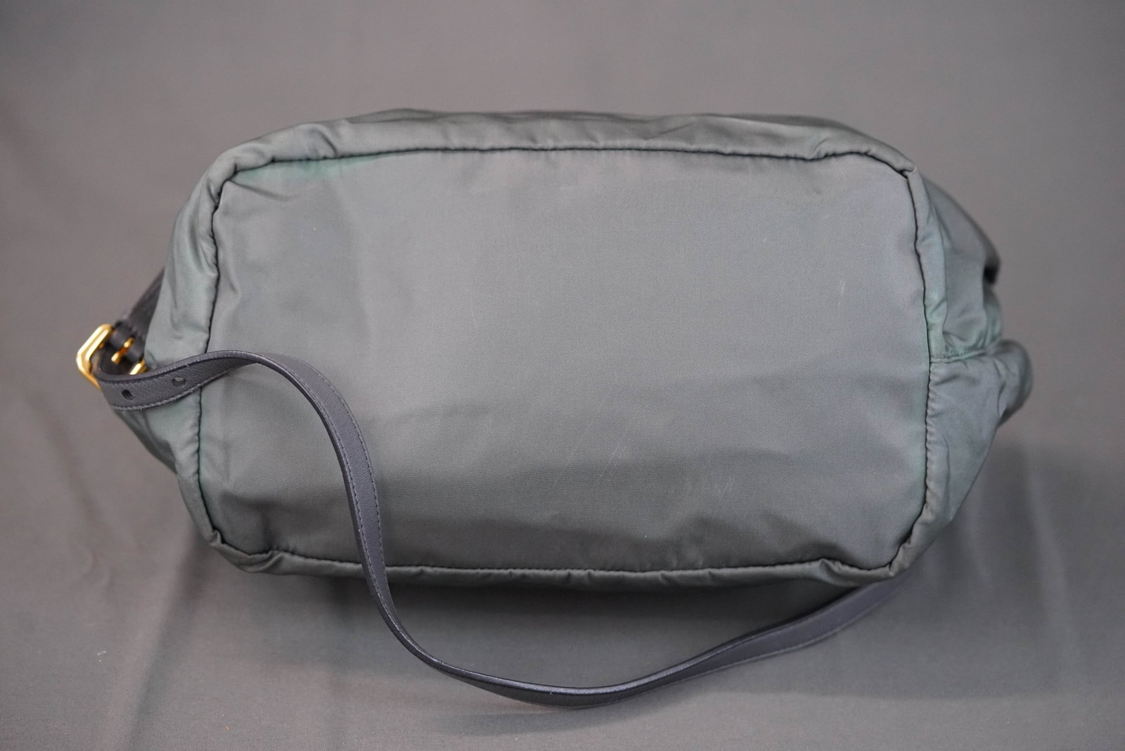 PRADA KHAKI NYLON HANDBAG - 10