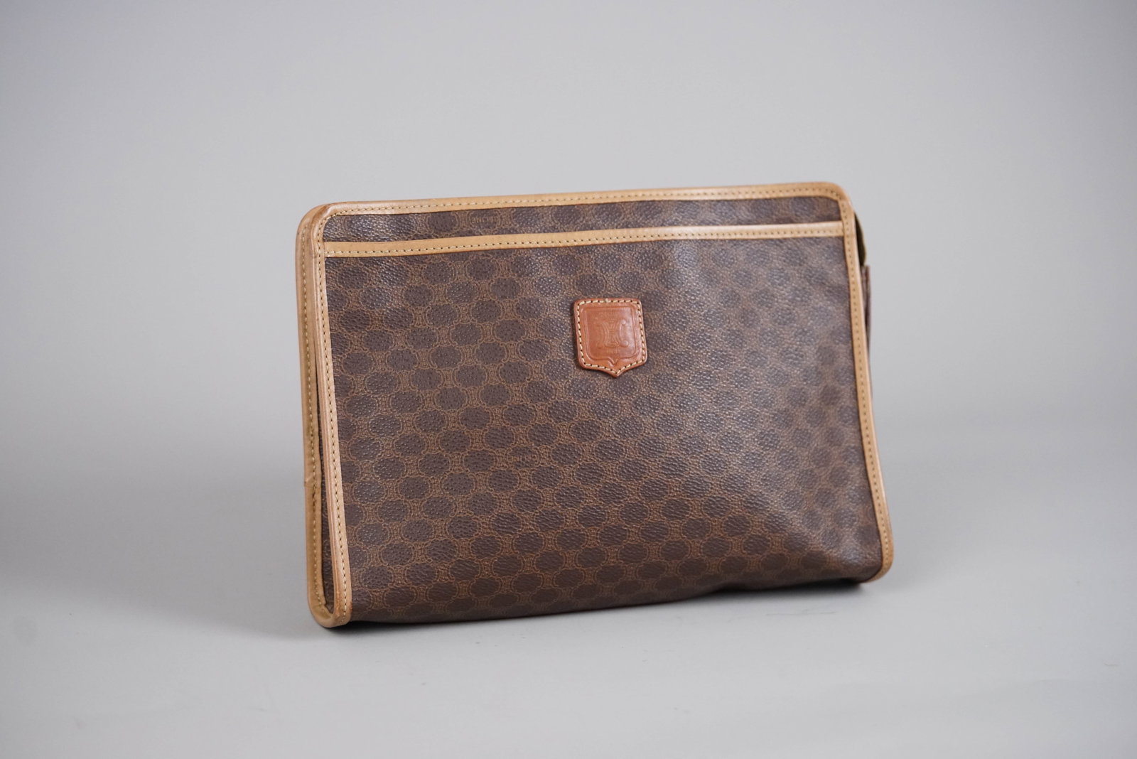CELINE MACADAM CLUTCH SECOND BAG - 2
