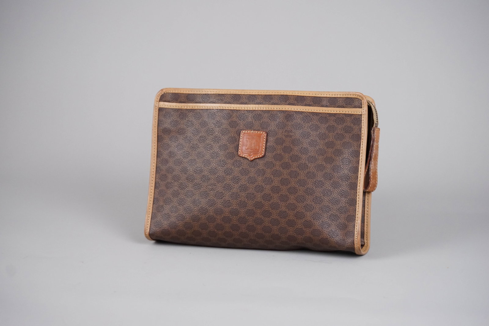 CELINE MACADAM CLUTCH SECOND BAG - 3