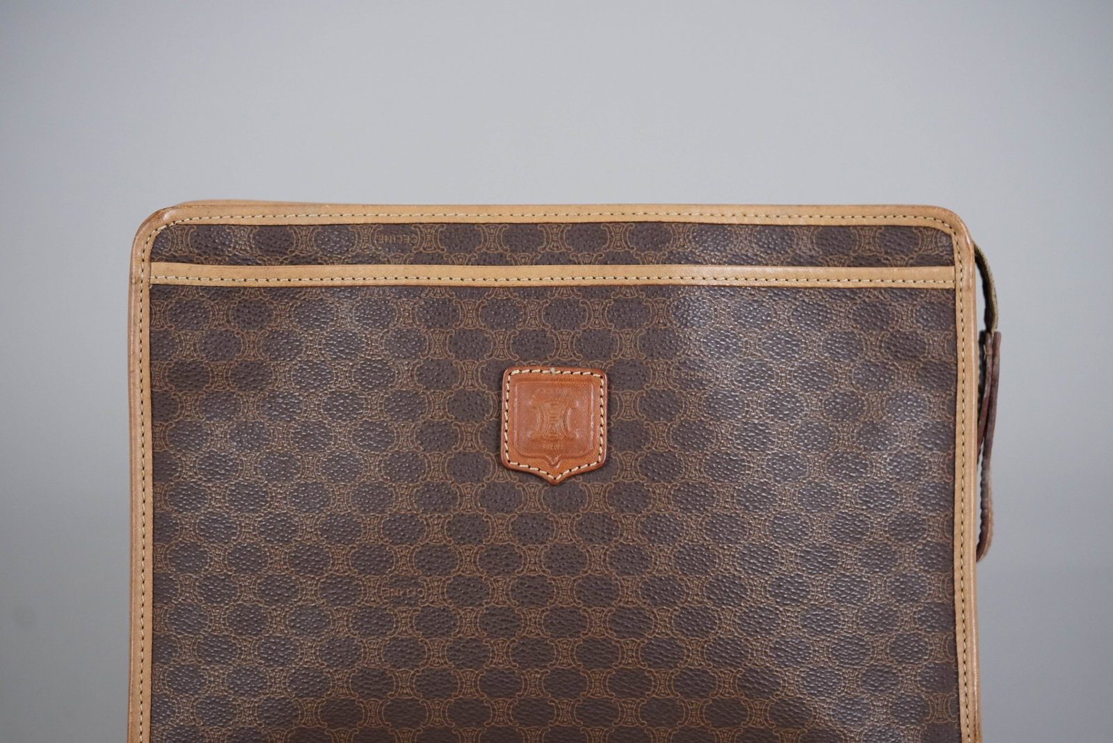 CELINE MACADAM CLUTCH SECOND BAG - 4