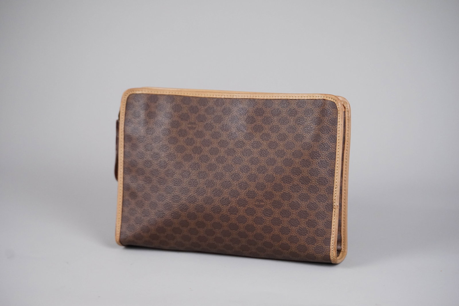 CELINE MACADAM CLUTCH SECOND BAG - 7