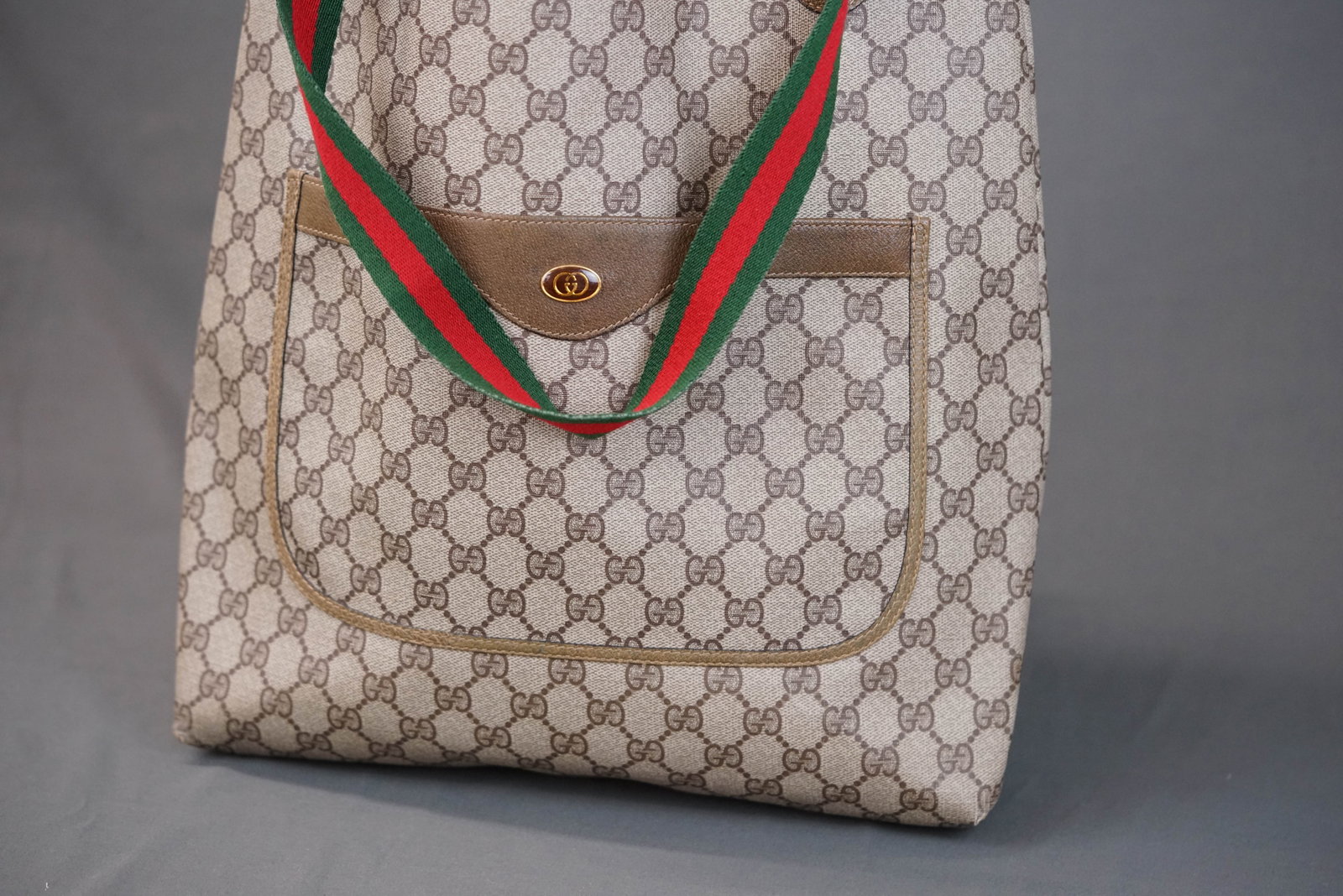 GUCCI BROWN TOTE BAG 4487 - 3
