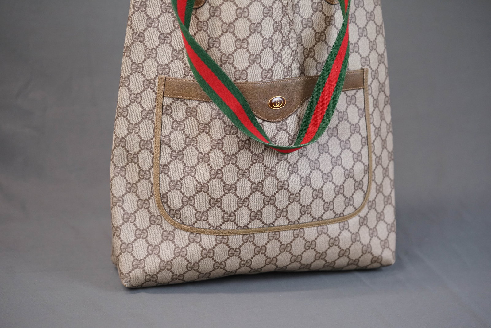 GUCCI BROWN TOTE BAG 4487 - 5