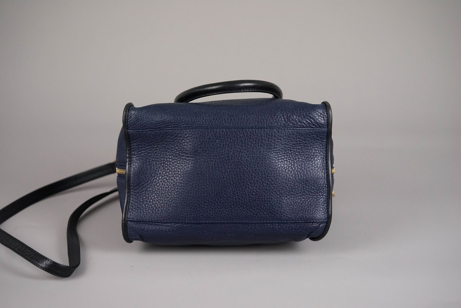SEE BY CHLOE TWO TONE LEATHER HANDBAG - 12