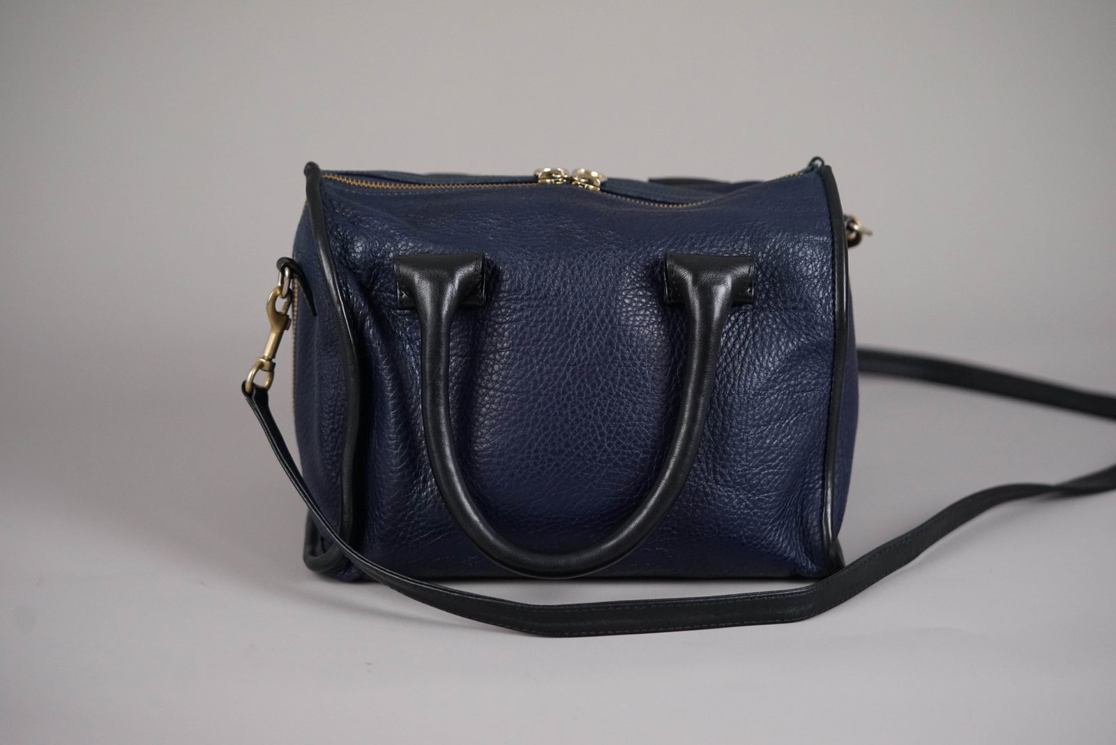 SEE BY CHLOE TWO TONE LEATHER HANDBAG - 8