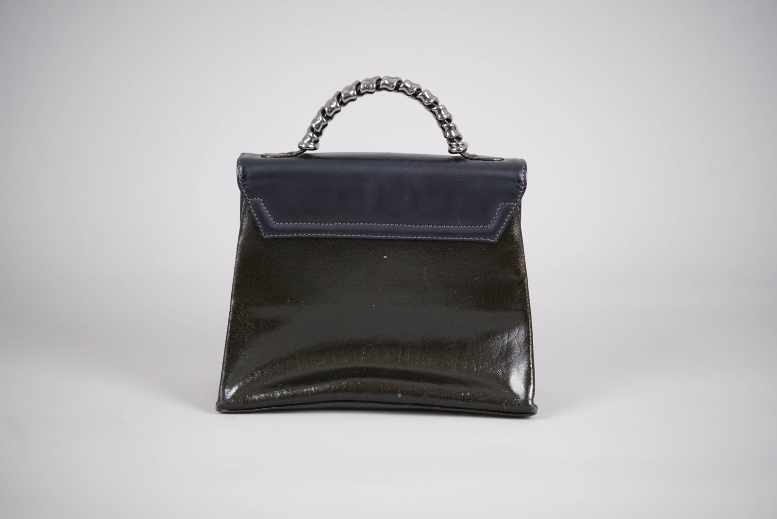 LOEWE VELAZQUEZ TWO TONE HANDBAG - 7
