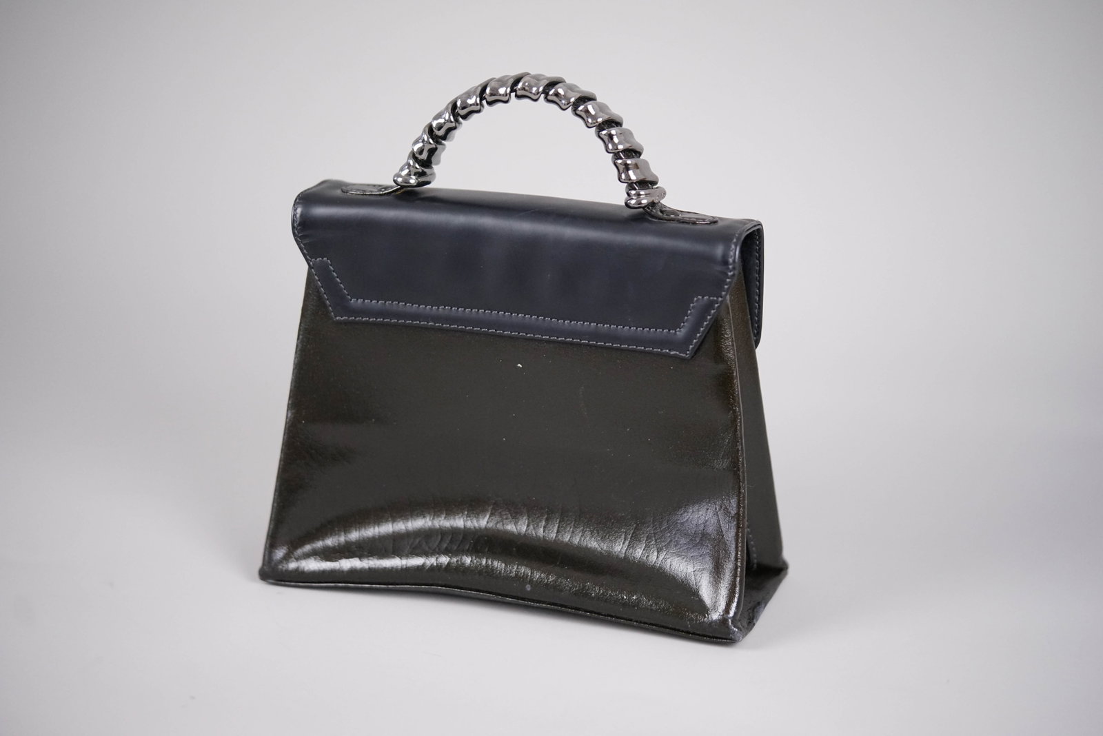 LOEWE VELAZQUEZ TWO TONE HANDBAG - 9