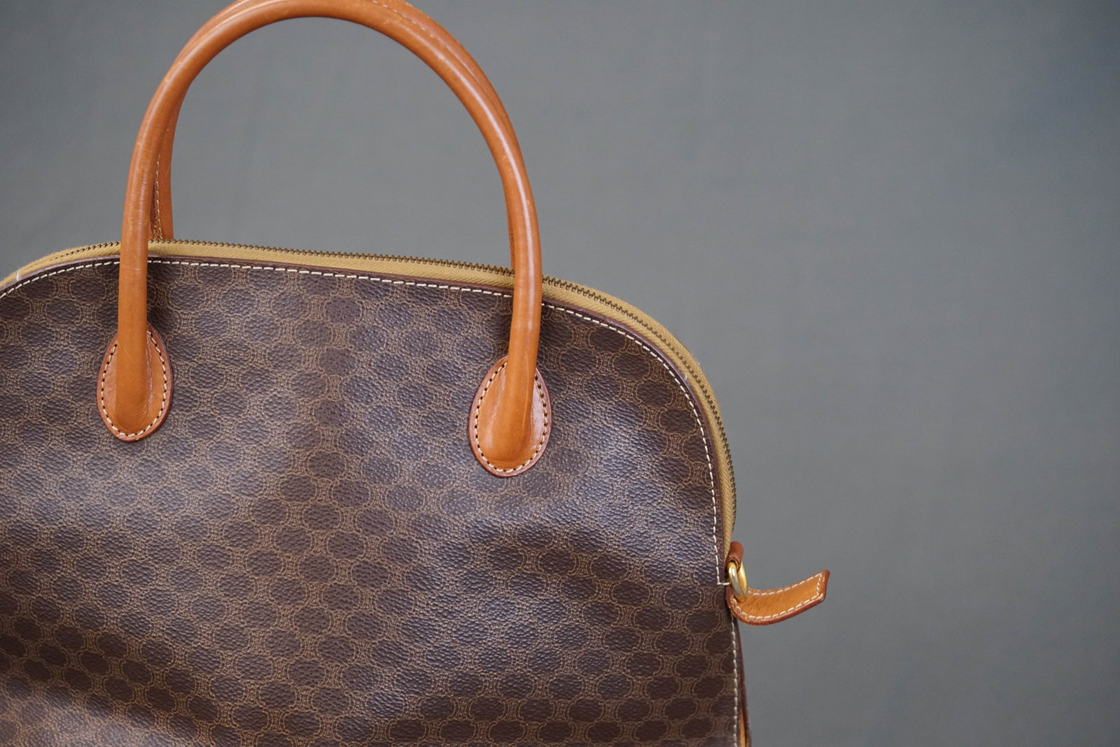 CELINE MACADAM HANDBAG - 5