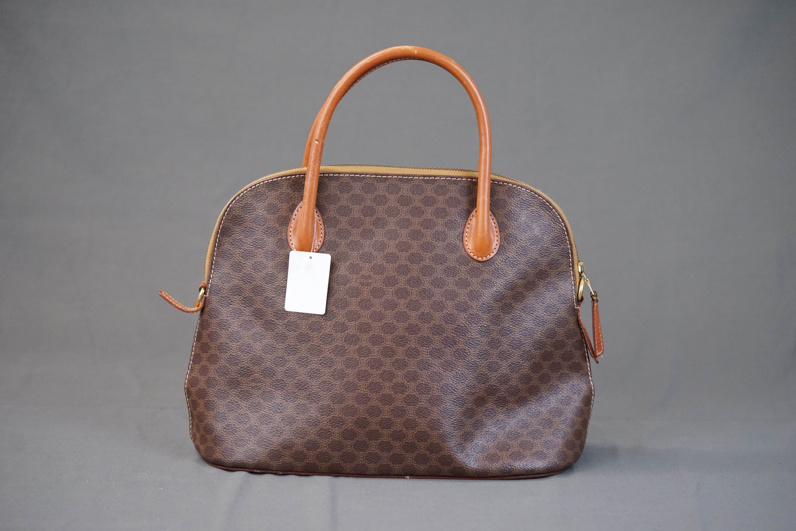 CELINE MACADAM HANDBAG - 7