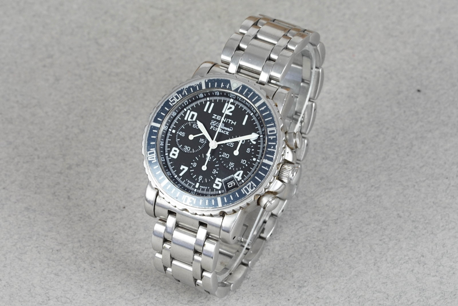 ZENITH EL PRIMERO RAINBOW FLYBACK CHRONOGRAPH W/ BOX REF. 02.0470.405 - 2