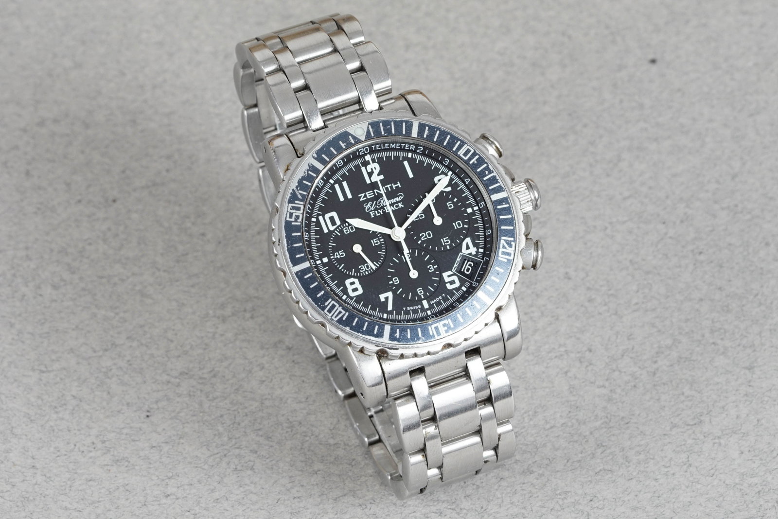 ZENITH EL PRIMERO RAINBOW FLYBACK CHRONOGRAPH W/ BOX REF. 02.0470.405 - 3