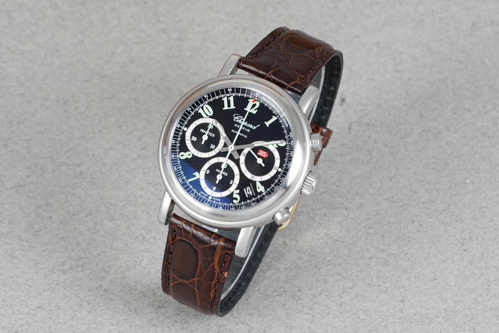 CHOPARD MILLE MIGLIA CHRONOGRAPH W/ BOX REF. 8388 - 3