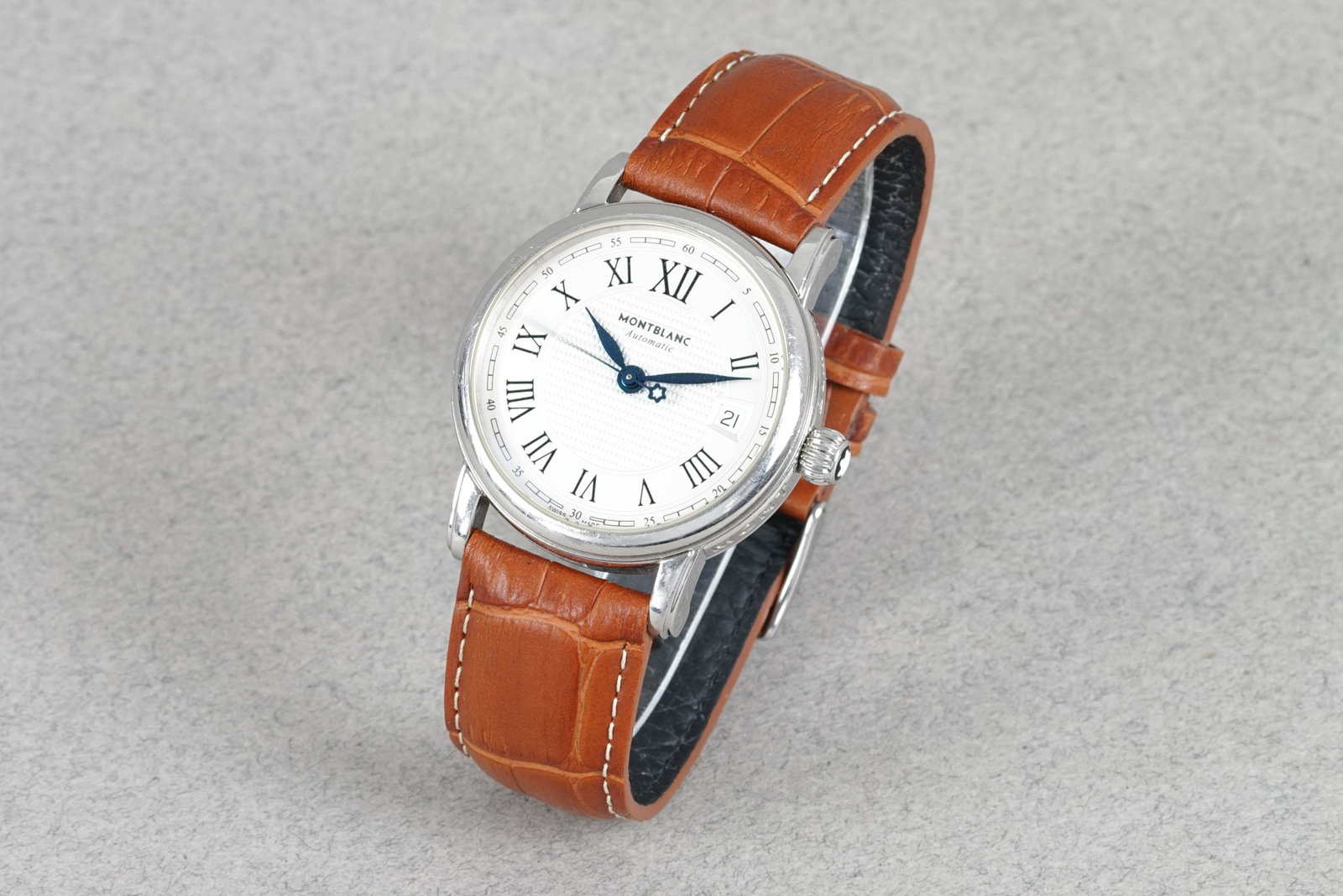 MONTBLANC STAR DATE AUTOMATIC DATE W/ BOX & GUARANTEE CARD REF. 107115 - 2