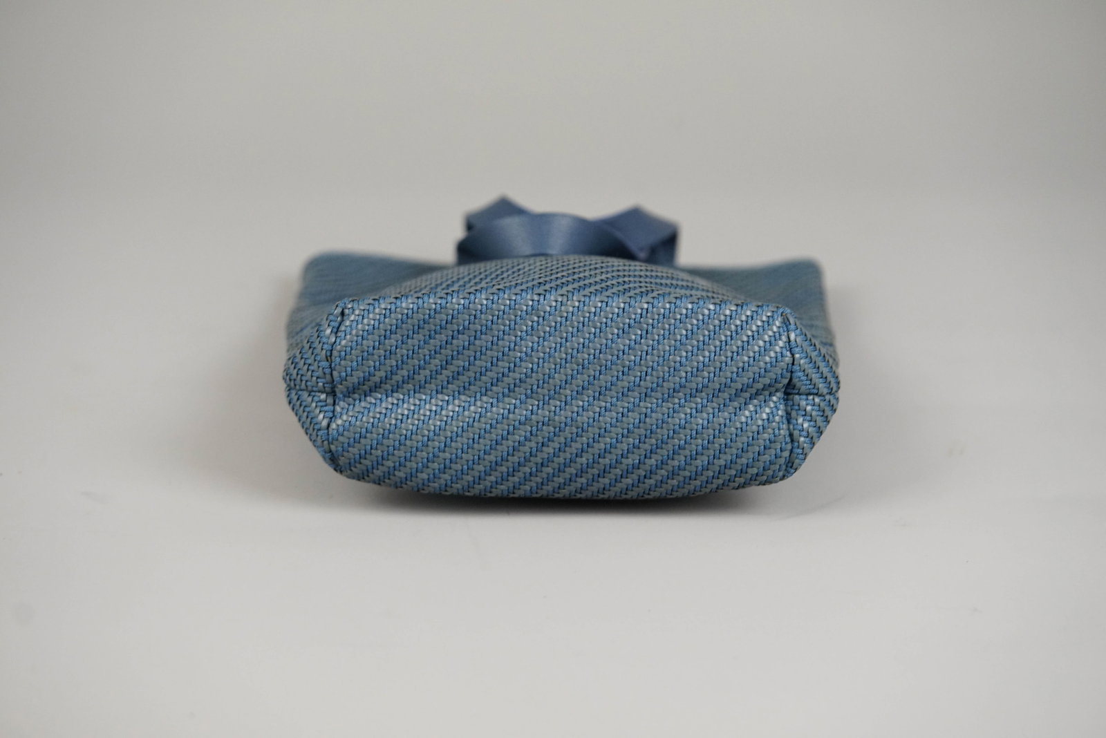 HERMES AMEDAVA DIAGO PM HANDBAG LEATHER POLYESTER BLUE - 9