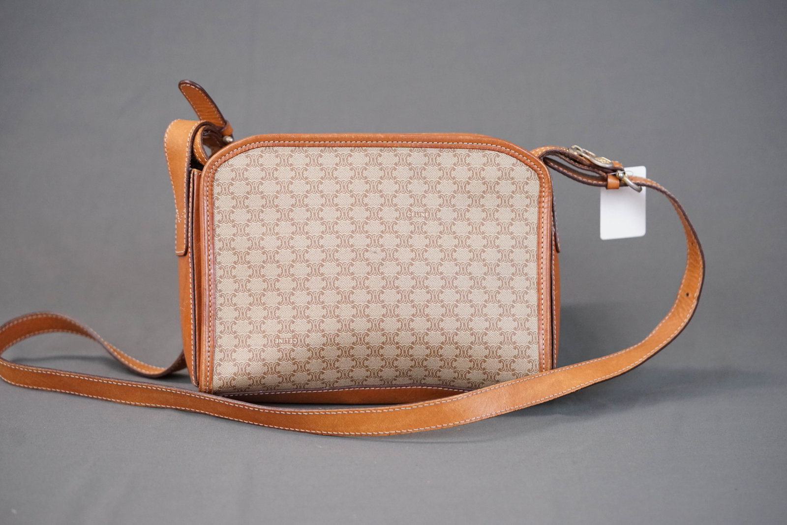 CELINE MACADAM SHOULDER BAG - 5