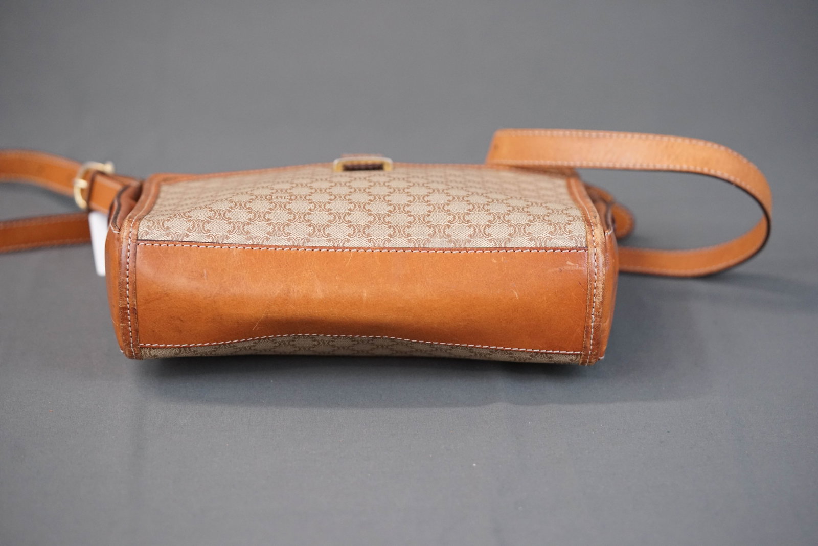 CELINE MACADAM SHOULDER BAG - 8