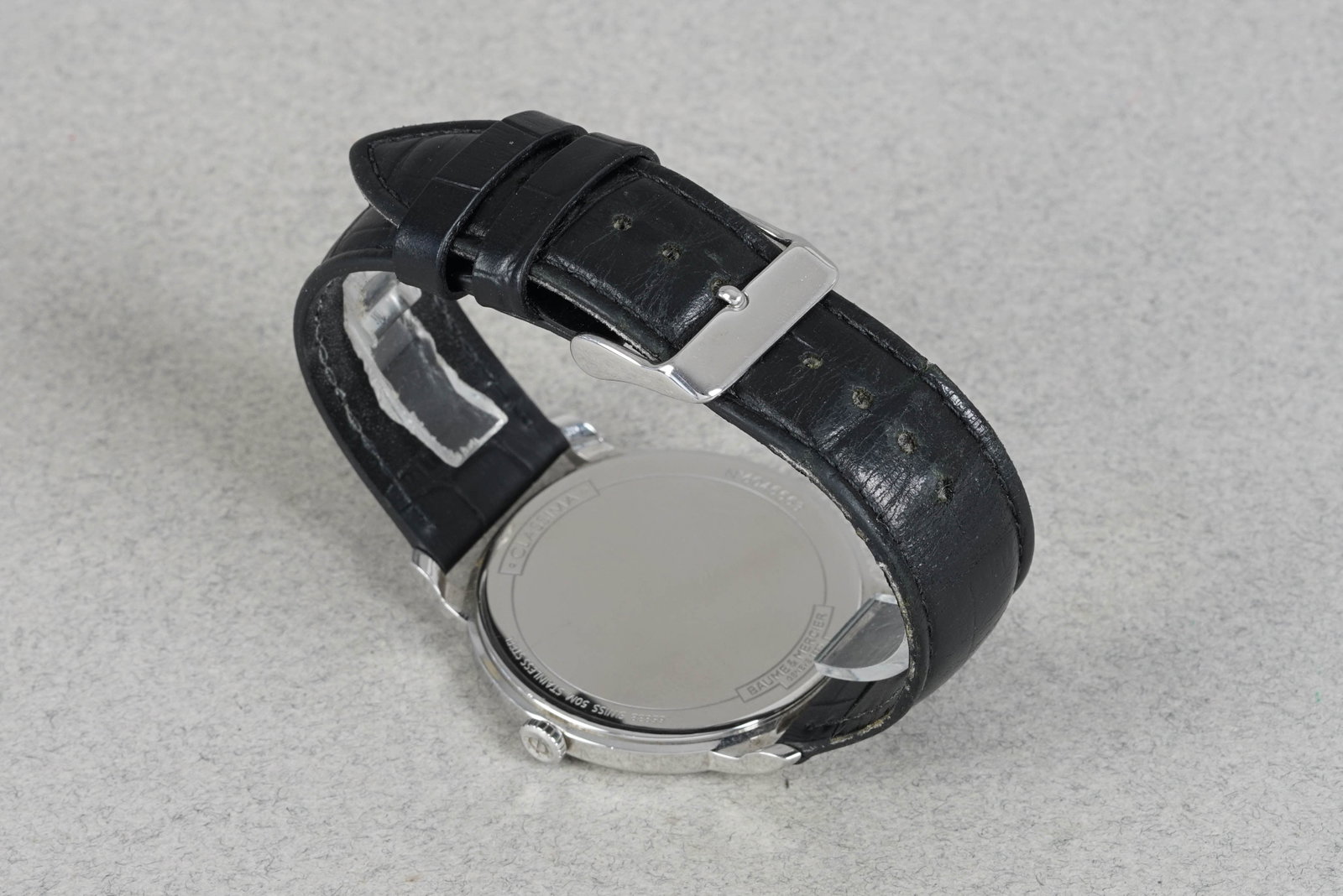 BAUME & MERCIER GENEVE DATE CLASSIMA WRISTWATCH - 4
