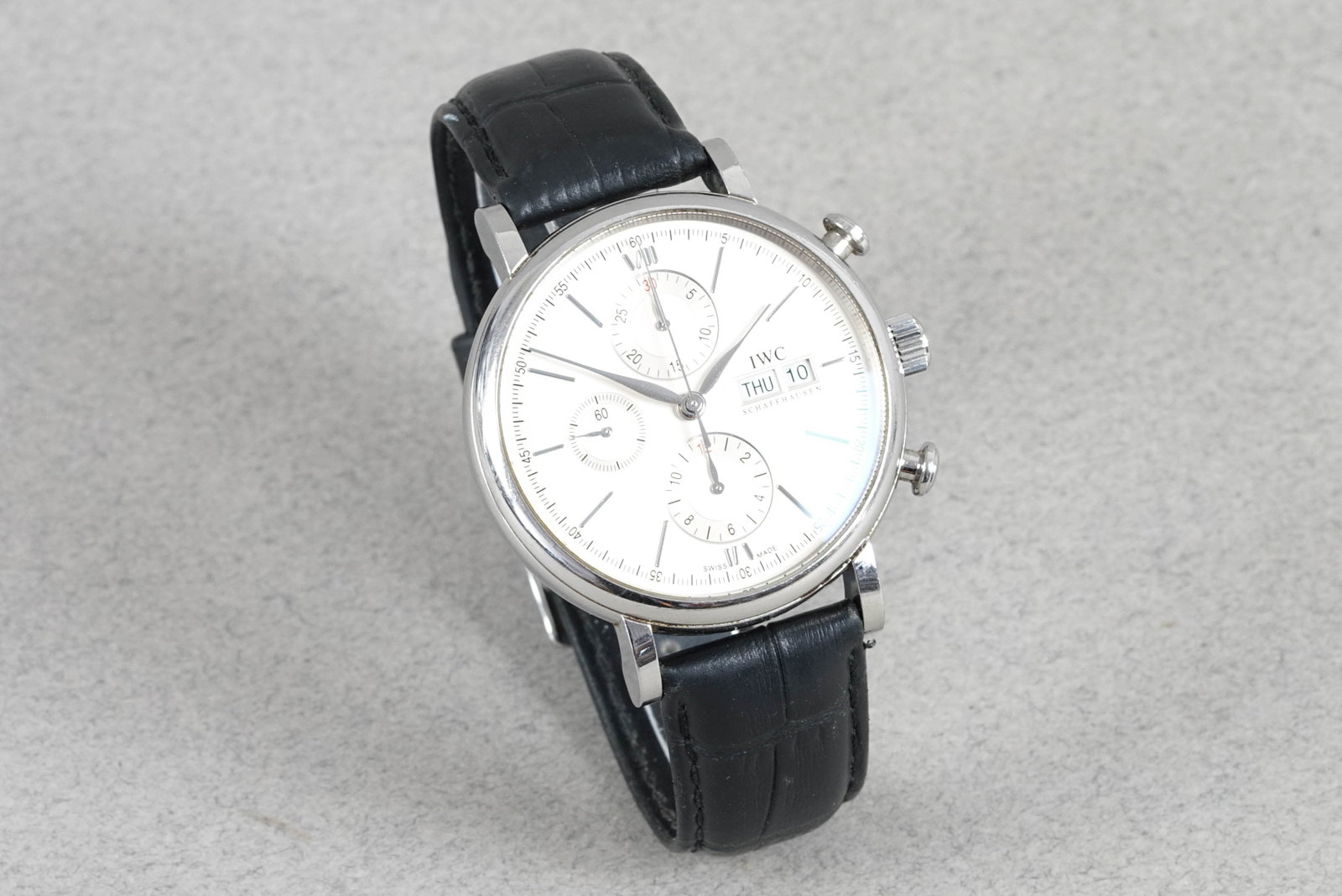 IWC SCHAFFHAUSEN PORTOFINO CHRONOGRAPH AUTOMATIC W/ BOX & GUARANTEE CARD REF. IW391008 CIRCA 2018 - 3