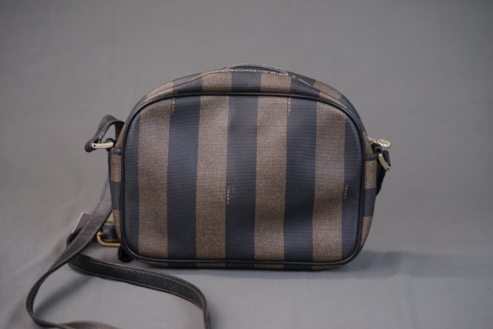 FENDI PECAN TWO TONE SHOULDER BAG - 7