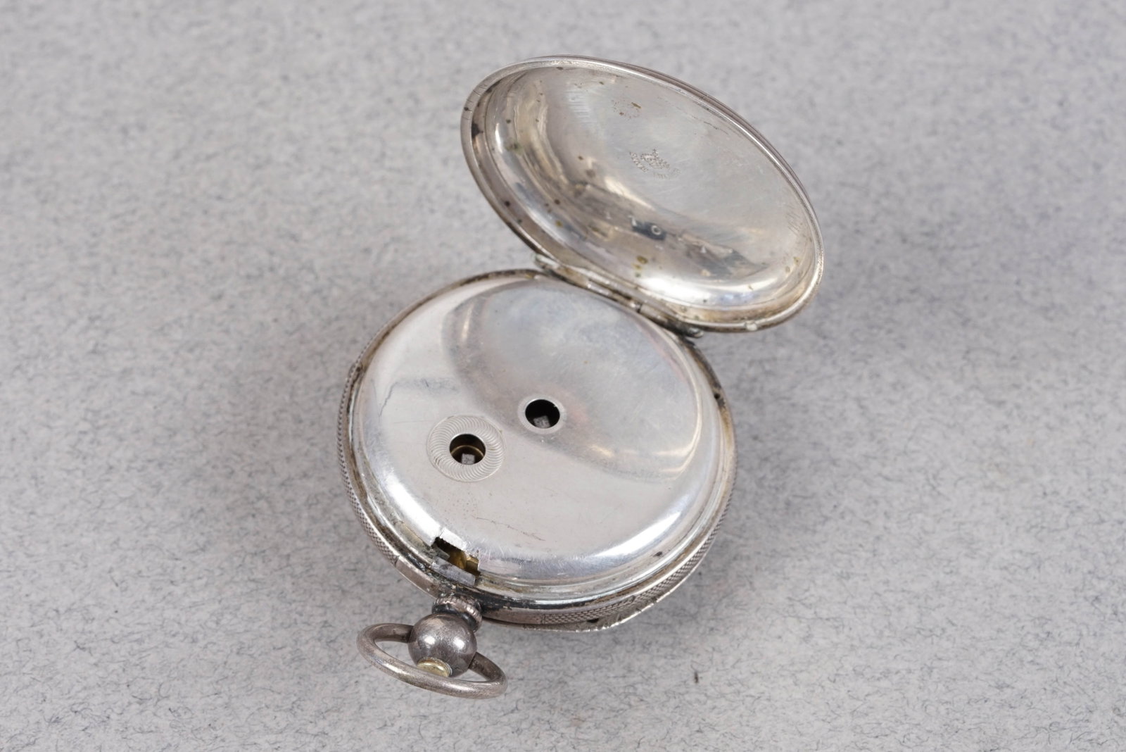 *TO BE SOLD WITHOUT RESERVE* 925 STERLING SILVER POCKET WATCH - 3