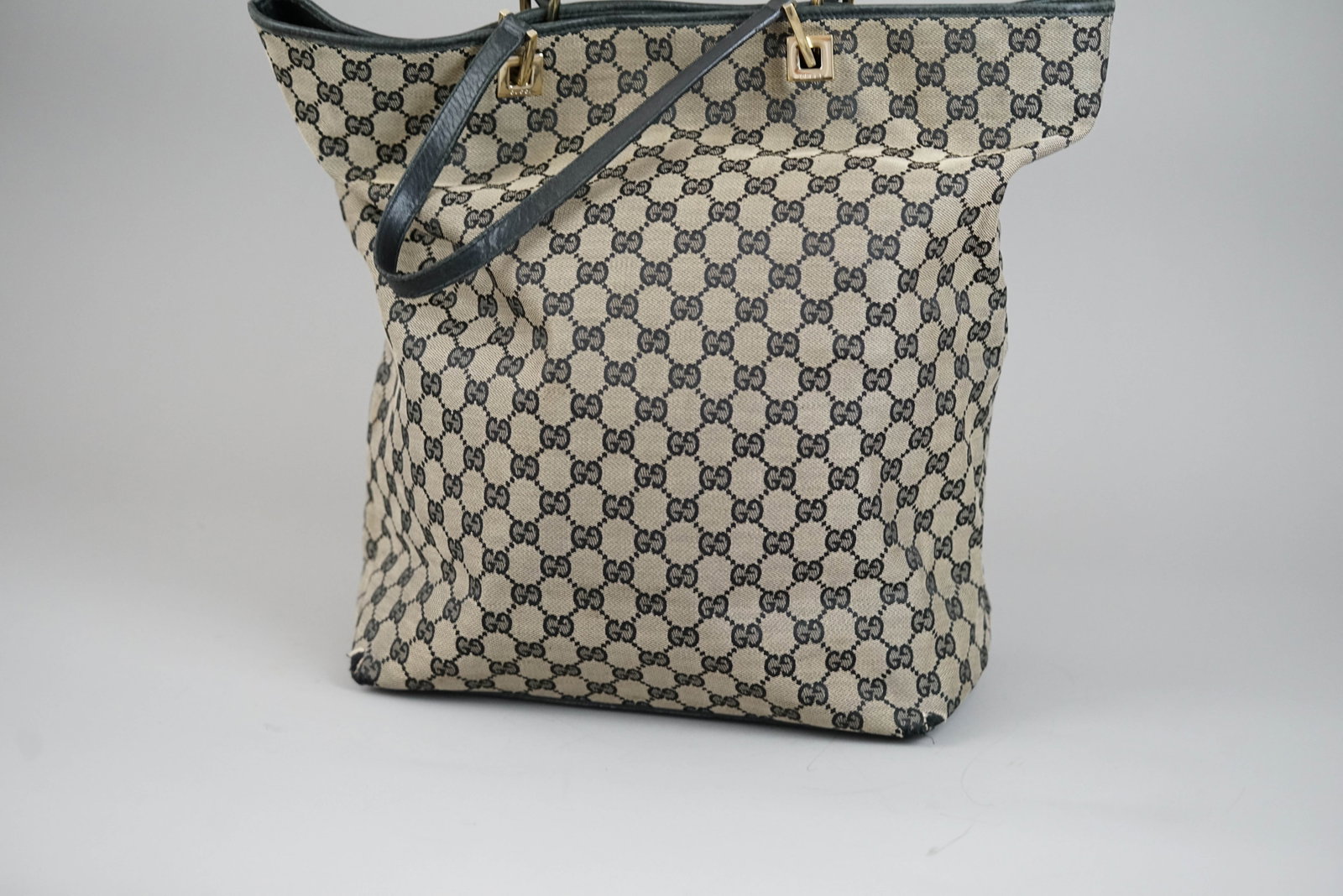 GUCCI GG CANVAS TOTE BAG 2404 TWO-TONE - 7
