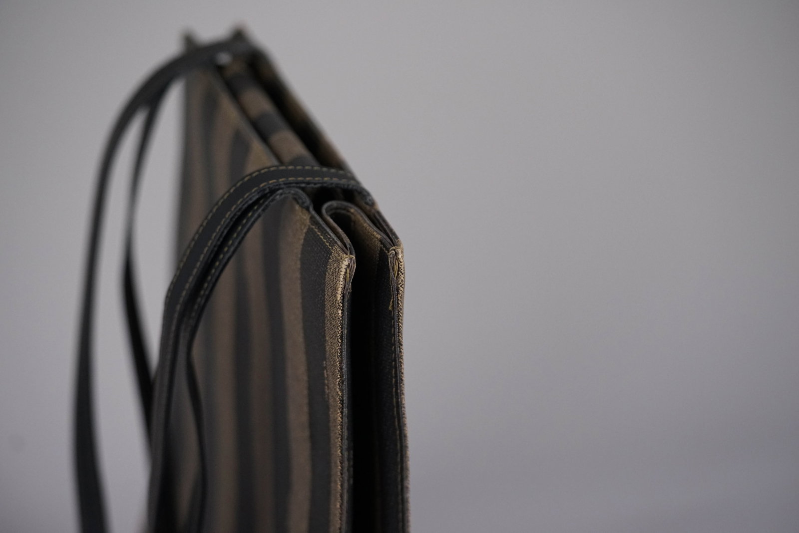 FENDI PECAN FF LOGO TOTE BAG - 14