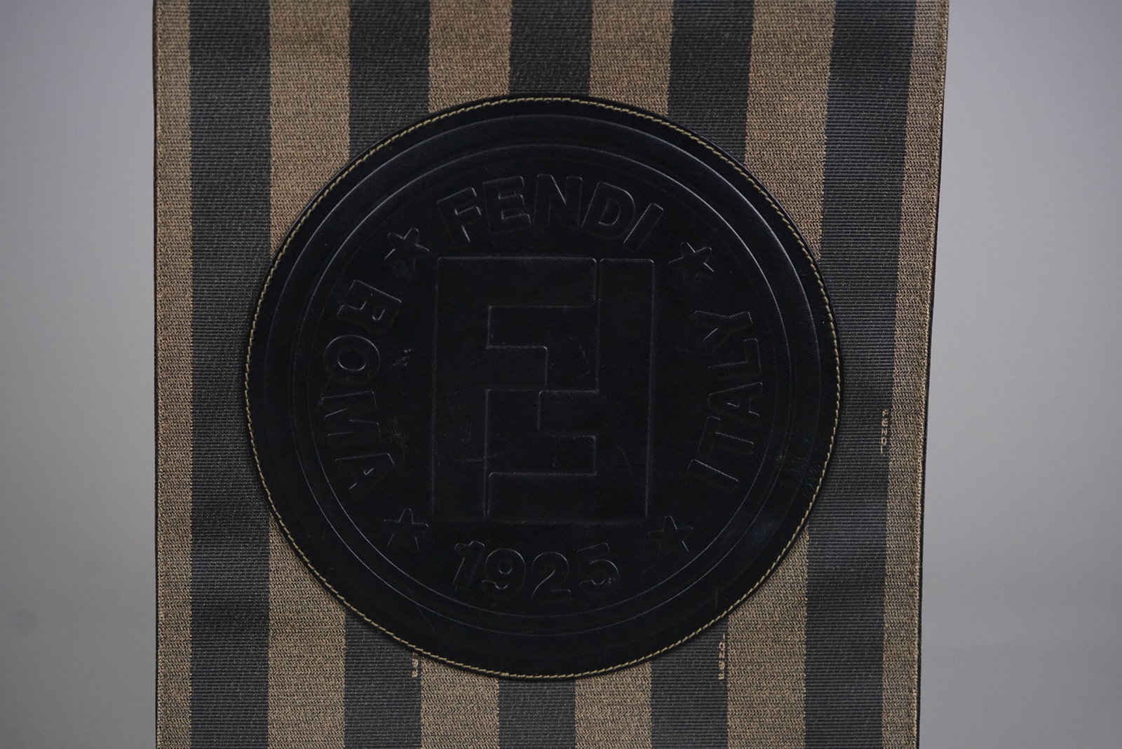 FENDI PECAN FF LOGO TOTE BAG - 4