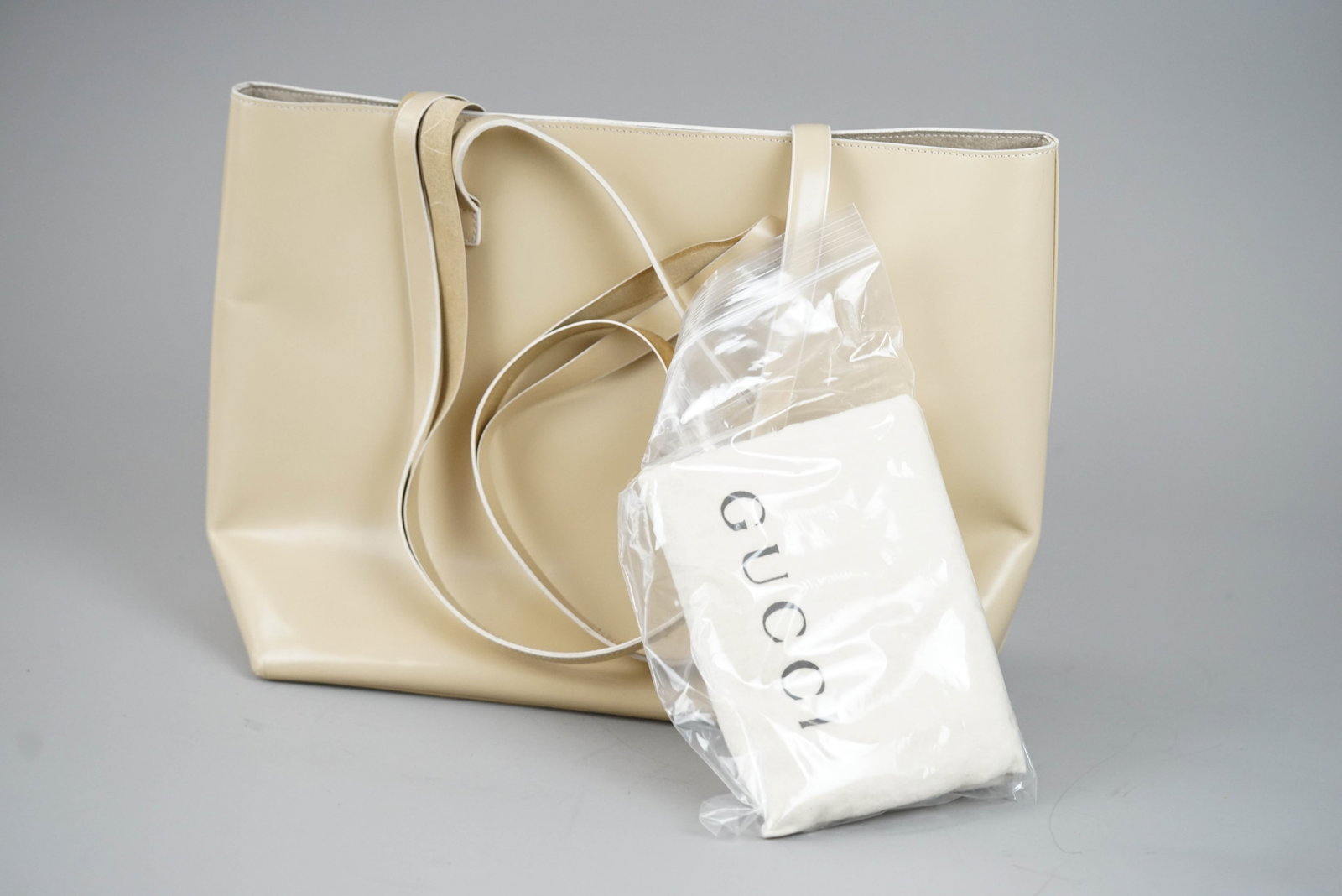 GUCCI HANDBAG LEATHER 0559 BEIGE - 7