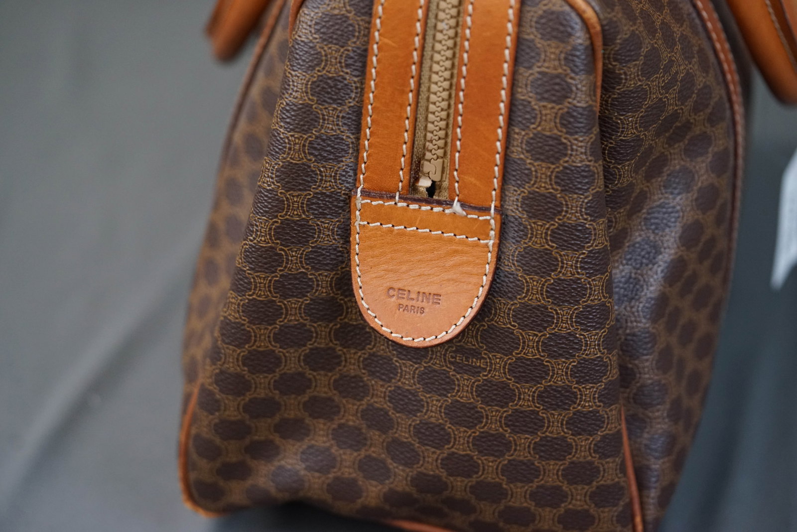 CELINE MACADAM HANDBAG - 9